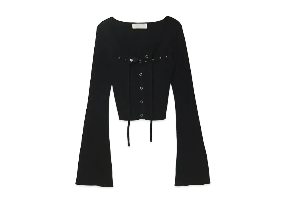 ANDMARY Noasilky Tops "Black"