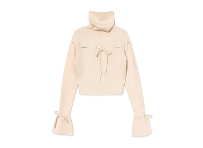 ANDMARY Lillian Ribbon Tops "Ivory"