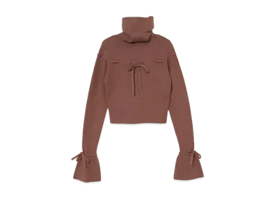 ANDMARY Lillian Ribbon Tops "Mocha Brown"