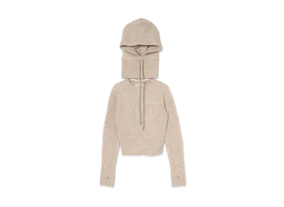 ANDMARY Mage Knit Food Tops "Beige"