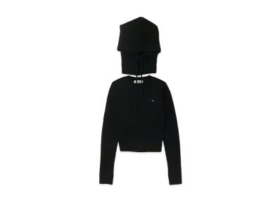 ANDMARY Mage Knit Food Tops "Black"