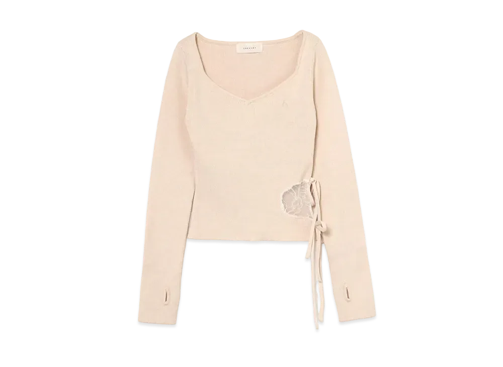 ANDMARY Flower Tulle Tops 