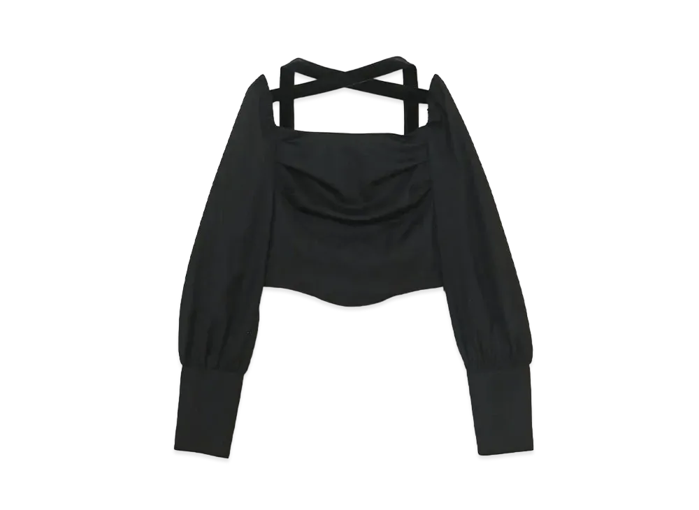 ANDMARY Mi Moon Tops "Black"