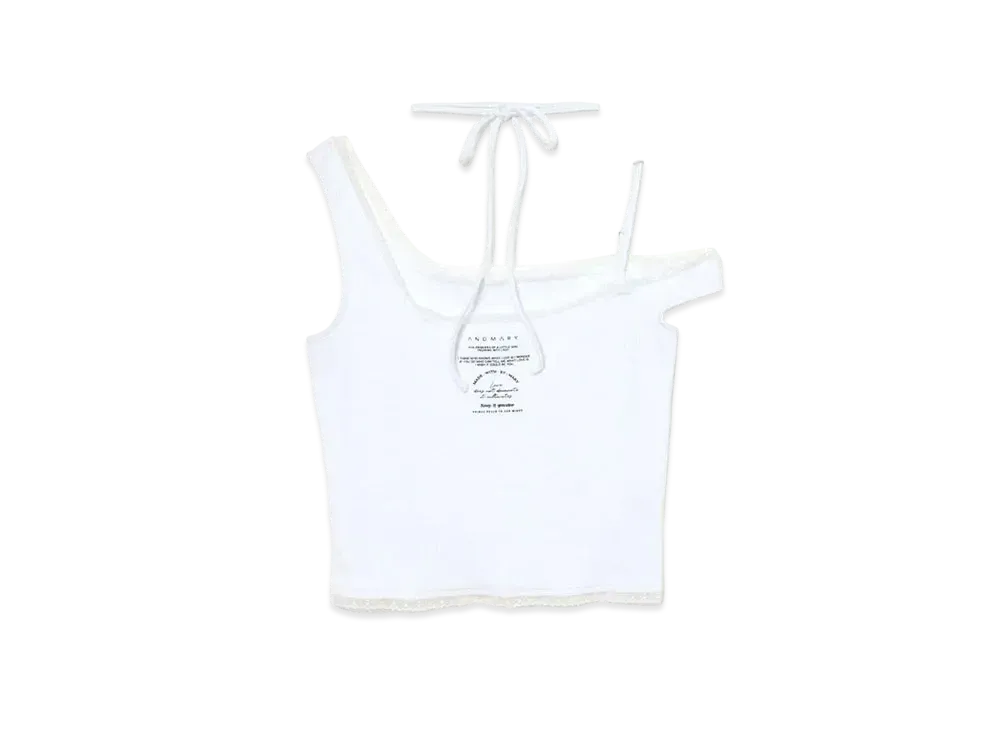 ANDMARY Olivia Girls Tops "White"