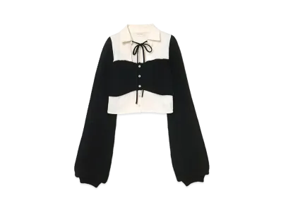 ANDMARY Luna Agola Tops "Black"