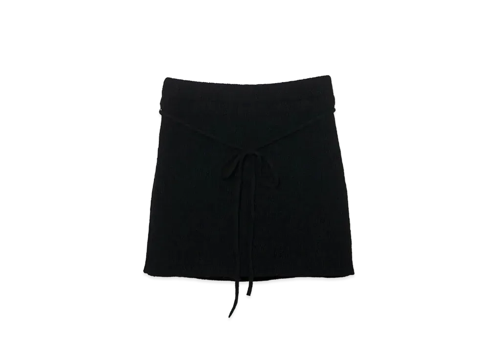ANDMARY Dorothy Knit Skirt "Black"