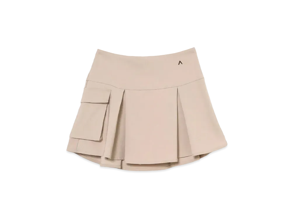 スカート andmary nina flare mini skirt Beige ANDMARY Nina Flare Mini Skirt 