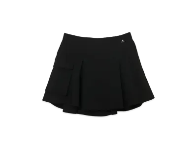 ANDMARY Nina Flare Mini Skirt "Black"