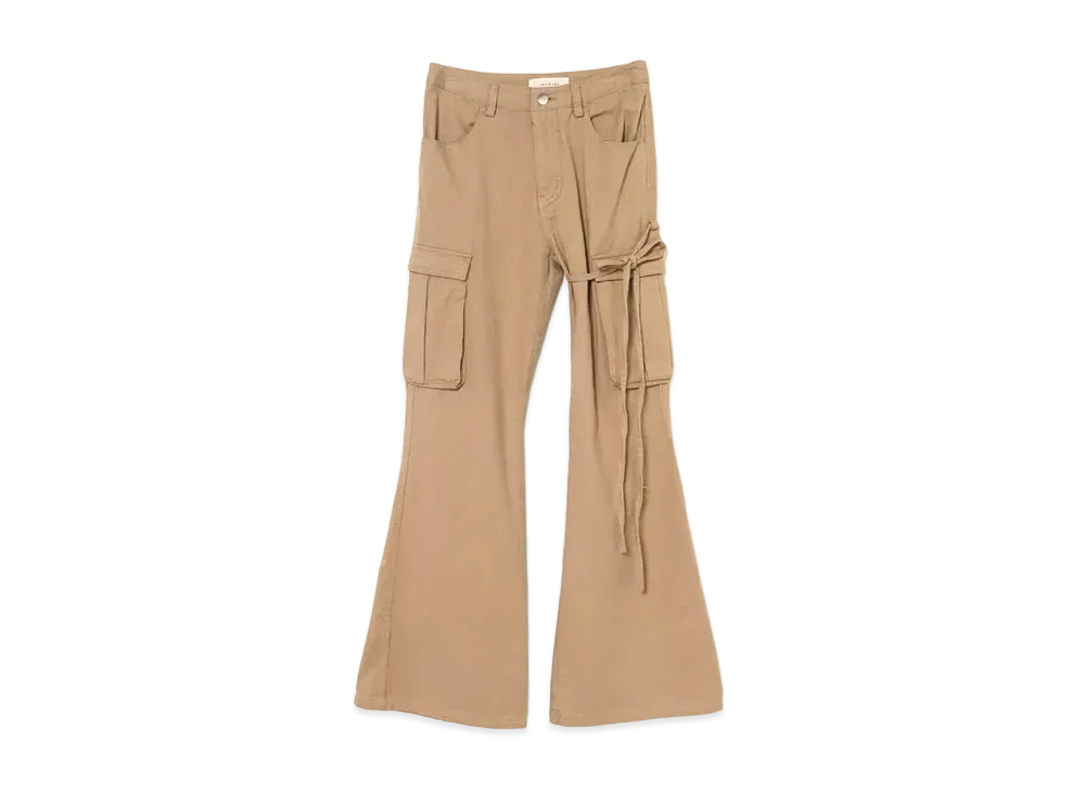 ANDMARY Heart Point Cargo Pants "Beige"