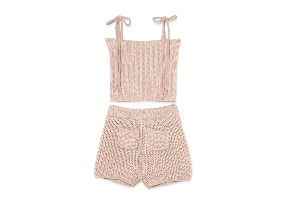 ANDMARY Mary Cami Pants Set "Beige"