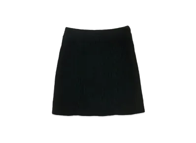 ANDMARY Lunaan Gola Mini Skirt "Black"