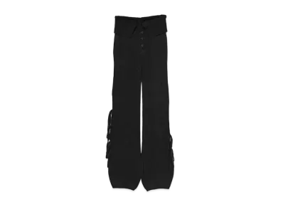 ANDMARY Nadia Ribbon Knit Pants "Black"