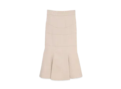 ANDMARY Chloe Mamaid Skirt "Light Beige"