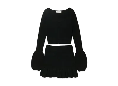 ANDMARY Lisa Knit Set Up "Black"