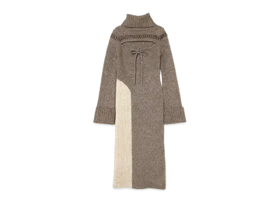ANDMARY Sophie Knit Long Dress "Mocha Brown"