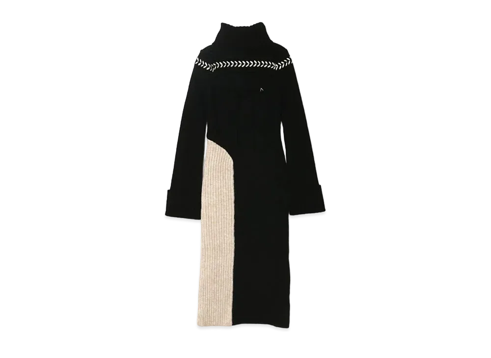 ANDMARY Sophie Knit Long Dress "Black"