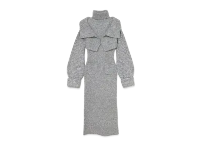 ANDMARY Luz Knit Set Dress "Gray"