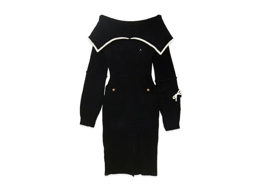 ワンピース ANDMARY Harper pocket long dress ANDMARY Harper Pocket Long Dress 