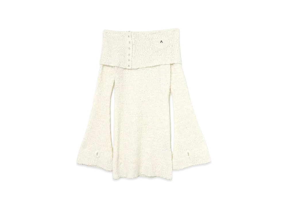 ANDMARY Aurora Knit Mini Dress "Ivory"