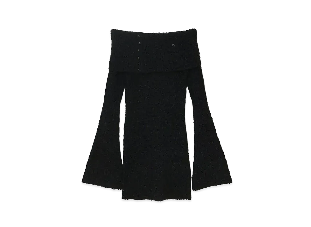 ANDMARY Aurora Knit Mini Dress "Black"