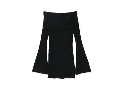 ANDMARY Aurora Knit Mini Dress "Black"