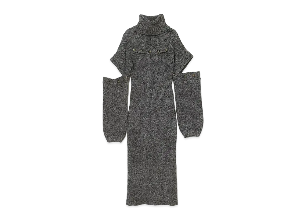 ANDMARY Sienna Knit Long Dress "Black"