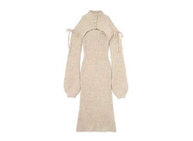 ANDMARY Rothy Knit Set Dress "Beige"