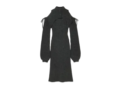 ANDMARY Rothy Knit Set Dress "Dark Gray"