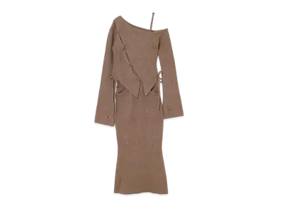 ANDMARY Fleur Knit Set "Mocha Brown"