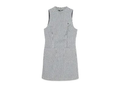 ANDMARY Natalie Check Mini Dress "Blue"