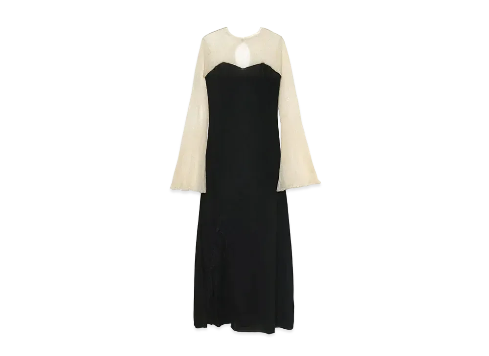 ANDMARY Sarah Silky Dress "Black"