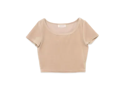 ANDMARY Sonia Logo Tops "Beige"