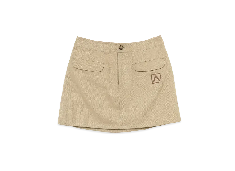 ANDMARY Jane Logo Mini Skirt 