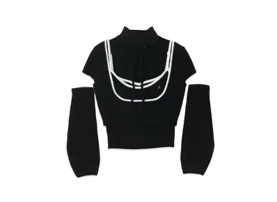 ANDMARY Kitty Knit Set "Black"