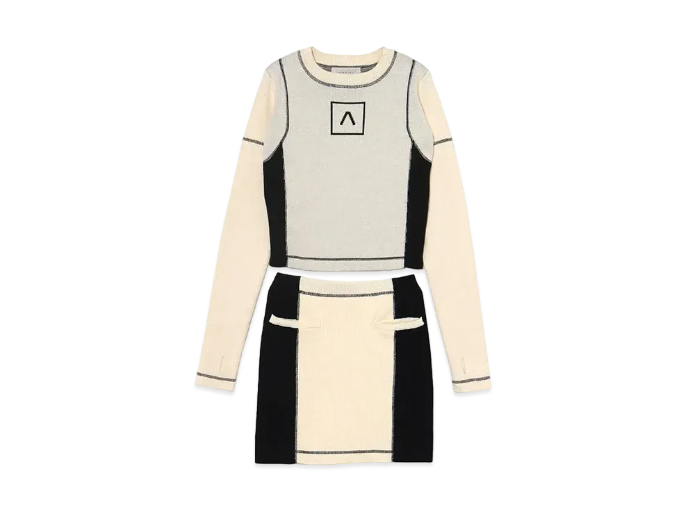 ANDMARY Rita Knit Set Up "Ivory"