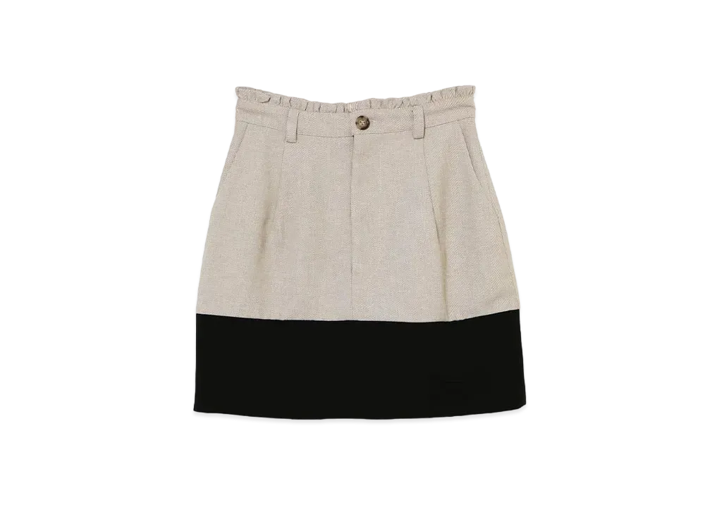 ANDMARY Sherry Mini Skirt "Beige"