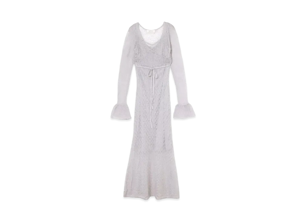 ANDMARY Bella Seethrough Knit Dress "Lavender"
