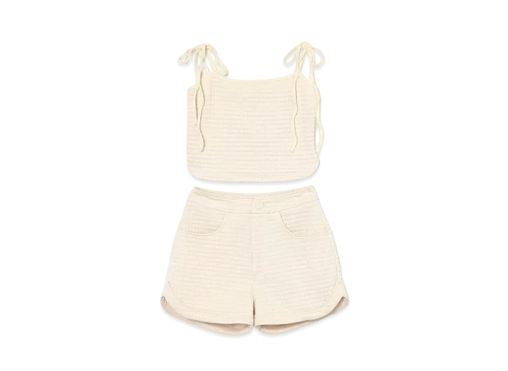 ANDMARY Ivy Cami Pants Set "Ivory"