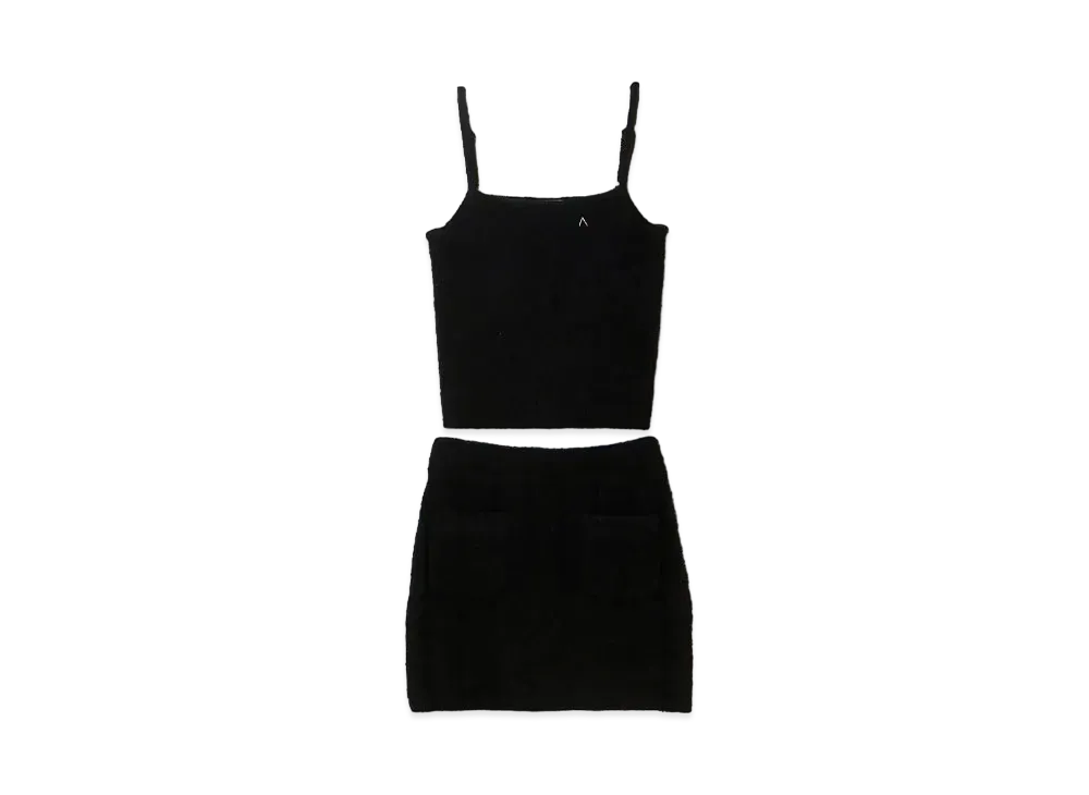 ANDMARY Ashley Cami Skirt Set "Black"