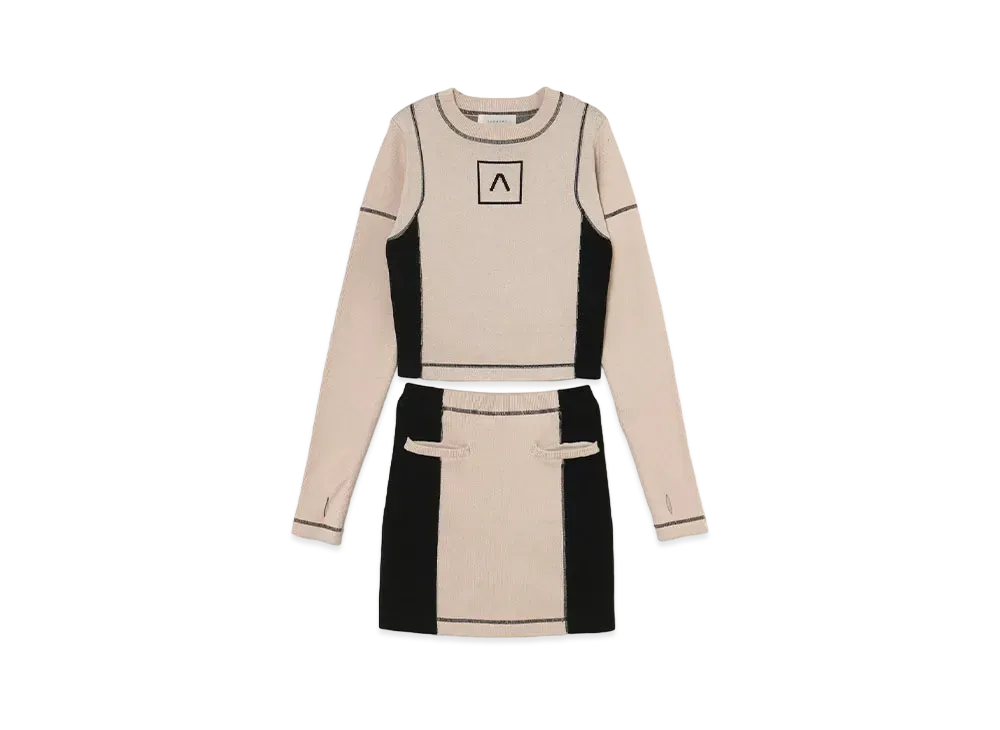 ANDMARY Rita Knit Set Up "Beige"
