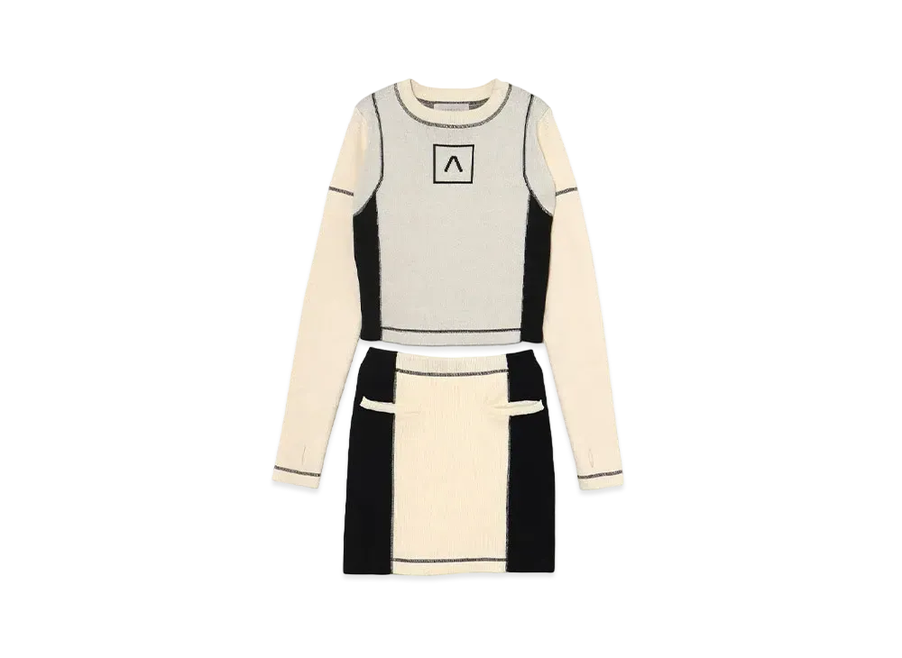 ANDMARY Rita Knit Set Up "Ivory"