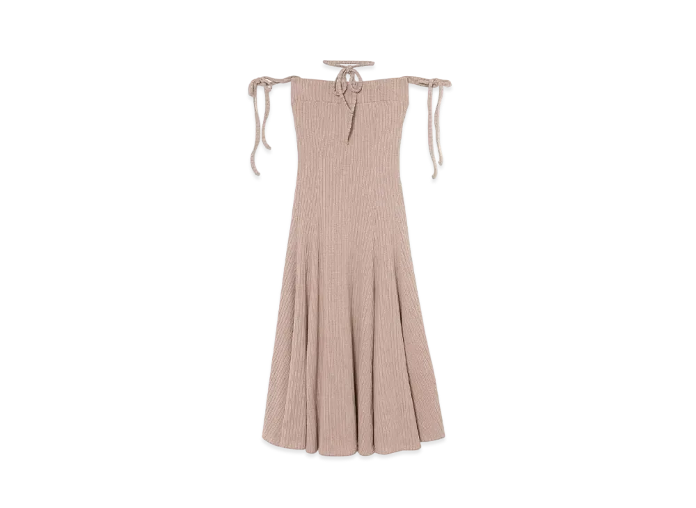 ANDMARY Fata Body Dress "Pink Beige"
