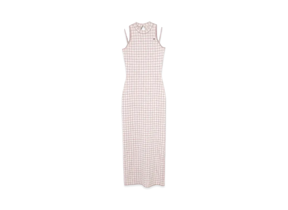 ANDMARY Daisy Knit Dress "Baby Pink"