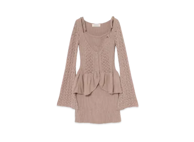 ANDMARY Evelyn Knit Set Up "Pink Beige"