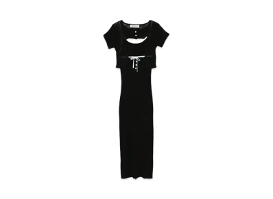 ANDMARY Elf Knit Dress "Black"