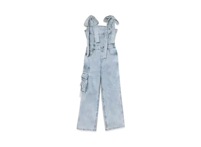 ANDMARY Nicola Ribbon Denim Allinone "Light Blue"