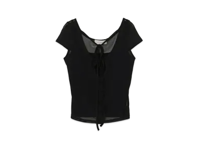 ANDMARY Elm Sheer Ribbon Set "Black"