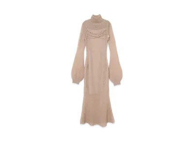 ANDMARY Sophie Seethrough Knit Dress "Mocha"