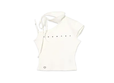 ANDMARY Claire Choker Tops "White"