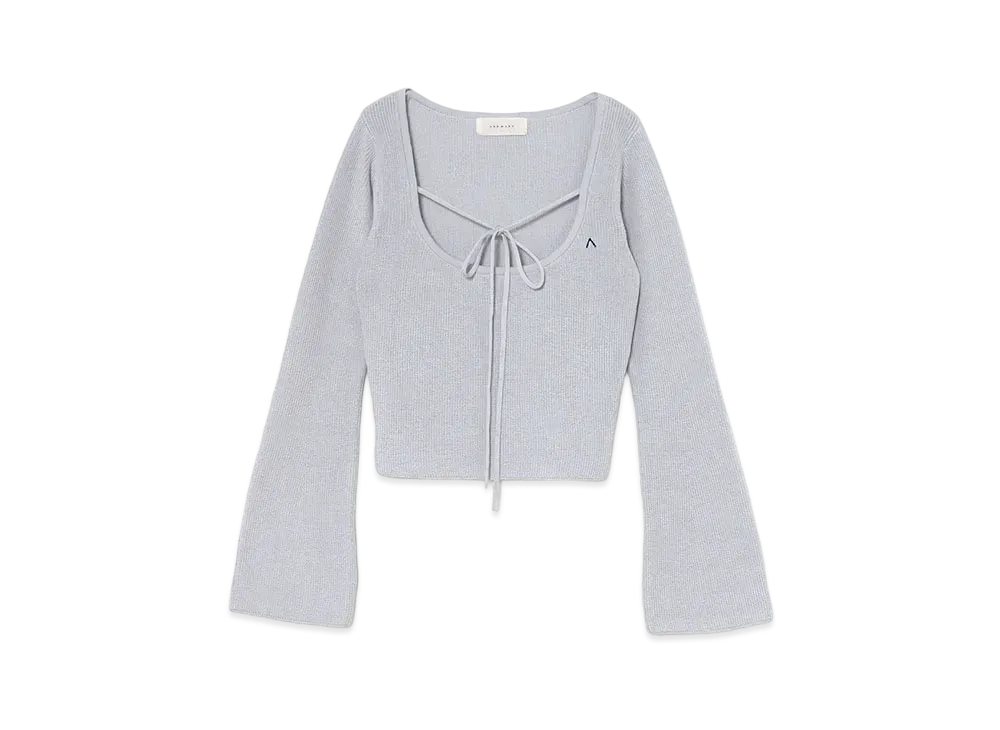 ANDMARY Silk Ribbon Tops "Ice Blue"